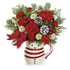 SWEET FROSTY - Standard. An arrangement by Nicol Florist.