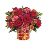 Sunset Blooms Bouquet premium