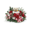 THOMAS KINKADE'S FESTIVE FUDGE SHOPPE BOUQUET deluxe