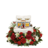 Last Years 2022 Thomas Kinkade's Sweet Shop with Roses deluxe