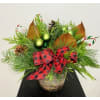 Winter Green wonderland - Deluxe. An arrangement by Osborne Florist.