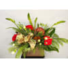 Oppulent Holiday - Deluxe. An arrangement by Osborne Florist.