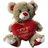 Browne  Valentine Plush Bear with light deluxe