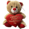 Browne  Valentine Plush Bear with light standard