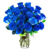 12 Classic Blue Roses premium