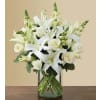 Classic All White Bouquet deluxe