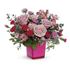 Rosy Moment Bouquet TEV66-7 - Standard. An arrangement by Jennifer's Flowers and Gifts.