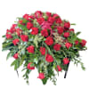 Elegance and Class Casket Spray - Premium. An arrangement by Loyalist Flowers.