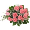 DESIGNER CHOICE WRAPPED CARNATION BOUQUET standard