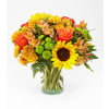 FTD Golden Hour Bouquet - Deluxe. An arrangement by Balloon Bouquets Plus.