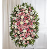 Garden Pink and White Standing Spray premium