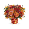 Autumn Aglow TF - Premium. An arrangement by Belak Flowers.