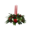 Country Christmas Centrepiece - Standard. An arrangement by Flowers Plus.