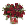 Joyful Cardinal Bouquet premium