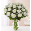 Premium Long Stem White Roses standard