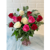 Luxe Roses In A Vase deluxe