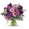 Magnificent Mauve Bouquet By Teleflora deluxe