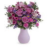 Prettiest Purple Bouquet by Teleflora deluxe