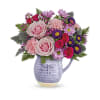 Elegant Playful Pitcher Bouquet standard