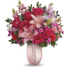 Rosy Swirls Bouquet premium