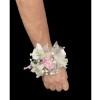 Pretty Pink Wrist Corsage deluxe