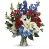 Teleflora's Colorful Tribute premium