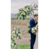 Wedding arch floral cages premium