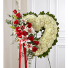 ALWAYS REMEMBER HEART TRIBUTE - Standard. An arrangement by Garden Florist.