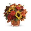 Hello Autumn Bouquet - Premium. An arrangement by Flowers and Beyond.