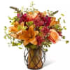 Autumnal Dreams - Standard. An arrangement by Fendley Florists.