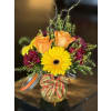 Fall Country Jam Jar - Premium. An arrangement by In Bloom.