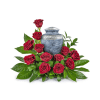 CREMATION FLOWERS 01 - Standard. An arrangement by Flowers and Beyond.