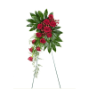 STANDING SPRAY 02 - Standard. An arrangement by Flowers and Beyond.