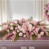 Life and Remembrance Casket Spray deluxe