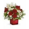 Scarlet Splendor - Standard. An arrangement by Jennifer's Flowers and Gifts.