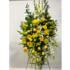Yello and White - Deluxe. An arrangement by Jennifer's Flowers and Gifts.