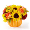 Golden Gourd - Premium. An arrangement by Fendley Florists.