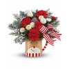 Teleflora's Send A Hug 'Oh Deer'Mug Arrangemant - Standard. An arrangement by Nicol Florist.