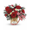 Teleflora's Send A Hug 'Oh Deer'Mug Arrangemant - Deluxe. An arrangement by Nicol Florist.