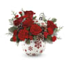 Sparkle All The Way Bouquet - Deluxe. An arrangement by Fendley Florists.