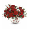 Sparkle All The Way Bouquet - Premium. An arrangement by Fendley Florists.