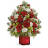 Radiant Winter Tree - Premium. An arrangement by Flowers and Beyond.