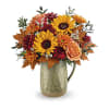 Teleflora's Harvest Season Bouquet - Standard. An arrangement by Michael's Flowers.