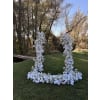 Faux Floral Arch Rental - Premium. An arrangement by Anderson Flowers.