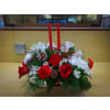 Christmas Centerpiece - Deluxe. An arrangement by Sun Valley Florist.