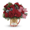 Reindeer Wish Bouquet - Deluxe. An arrangement by Mardi Gras Florist.