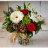 Holiday Country Jar Collection - Standard. An arrangement by Avenue Florist.