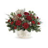 Snowflake Symphony Bouquet TF - Standard. An arrangement by Belak Flowers.