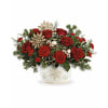 Snowflake Symphony Bouquet TF - Deluxe. An arrangement by Belak Flowers.