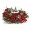 Thomas Kinkade oh what fun 2024 - Deluxe. An arrangement by Big Event Floral and Decorating Co..